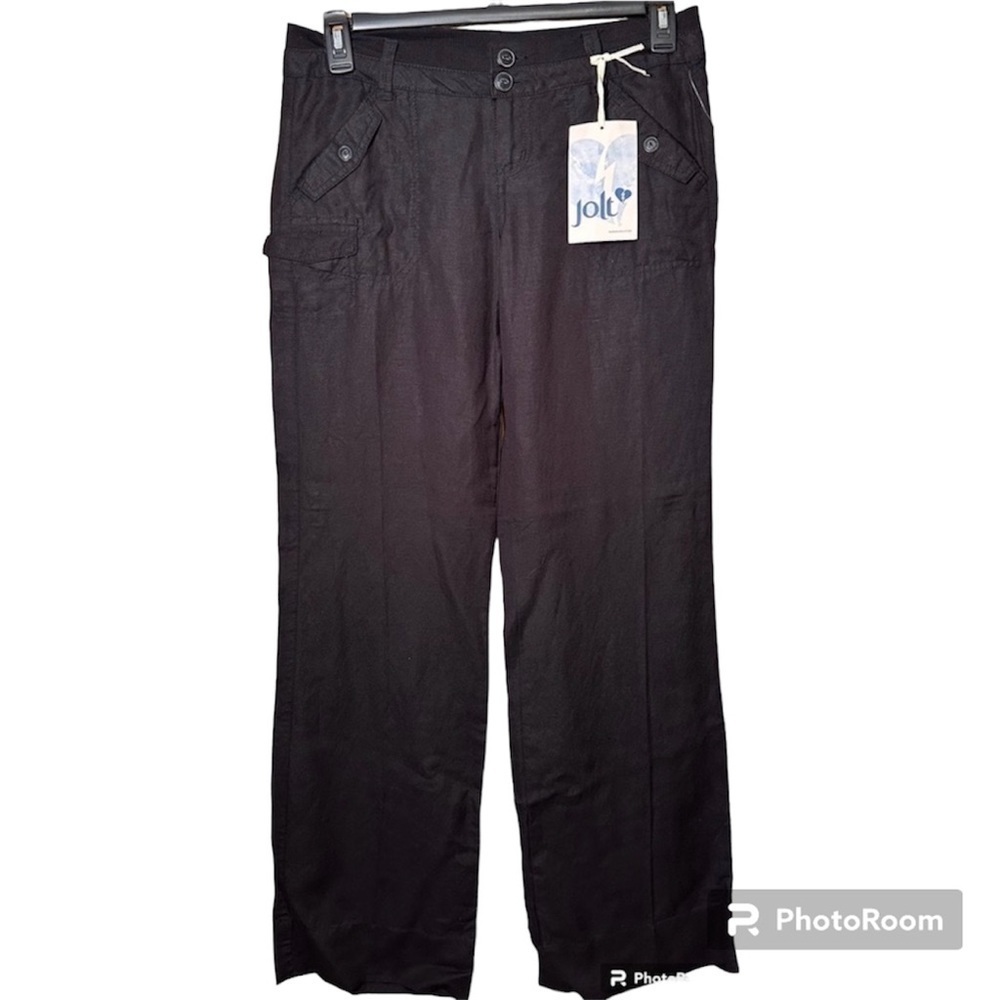 NWT Jolt wide leg black pants juniors size 9